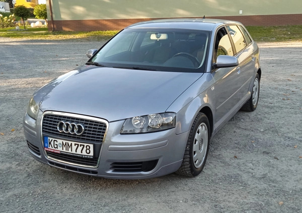 Audi A3 cena 19800 przebieg: 205000, rok produkcji 2005 z Stopnica małe 436